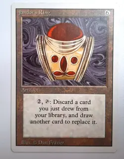 ►JANDOR'S RING ►REVISED 3.EDITION 1994 ►NM ►ARTIFACT ►MAGIC THE GATHERING MTG - Image 1