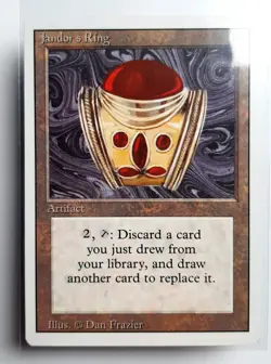 ►JANDOR'S RING ►REVISED 3.EDITION 1994 ►NM ►ARTIFACT ►MAGIC THE GATHERING MTG - Image 2