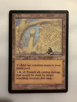 MtG Kor Haven - Magic the Gathering Nemesis - MP - Image 1