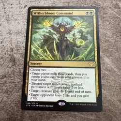 Witherbloom Command - Strixhaven - MTG Magic the Gathering - NM - Image 1