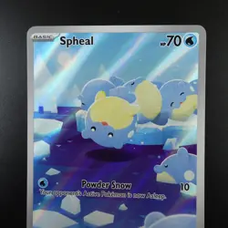 Spheal 199/191 Pokemon Surging Sparks Full Art Holo Card - Image 2
