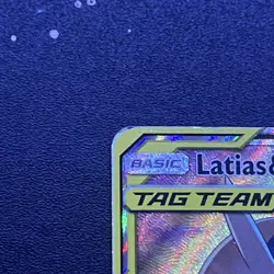 Latios & Latias GX Full Art Holo Card 170/181 Sun And Moon Tag Team (Love Birds) - Image 2
