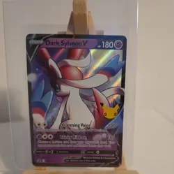Pokemon Dark Sylveon v SWSH134 Celebrations Collection Promo 2021 NM/MINT - Image 3