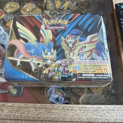 Pokemon TCG Spring 2020 Collectors Chest Lunch Box Tin SW/SH FACTORY SEALED - Image 1