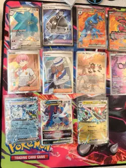 Full Art And Ultra Rare Pokemon Card Lot 58 Cards - Image 1