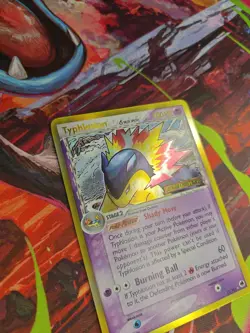 Typhlosion Delta Species EX Dragon Frontiers 12/101 Holo Rare Pokemon Card - Image 4