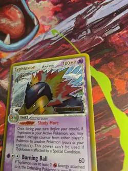 Typhlosion Delta Species EX Dragon Frontiers 12/101 Holo Rare Pokemon Card - Image 5
