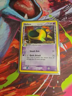Quilava (Delta Species) 36/101 Dragon Frontiers stamped Holo Pokemon Card - Image 1