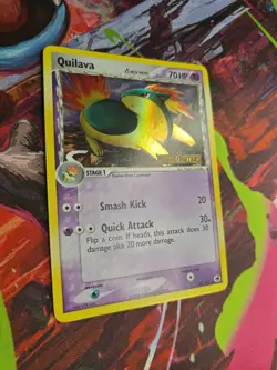 Quilava (Delta Species) 36/101 Dragon Frontiers stamped Holo Pokemon Card - Image 3