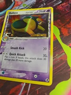 Quilava (Delta Species) 36/101 Dragon Frontiers stamped Holo Pokemon Card - Image 5