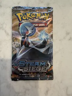 RARE 2016 Pokemon XY STEAM SIEGE booster pack-- FACTORY SEALED - Image 1