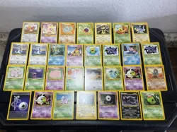 (30) Pokemon Card ALL VTG Lot Cards 1999 Neo Set Legendary Genesis Dratini Macho - Image 1