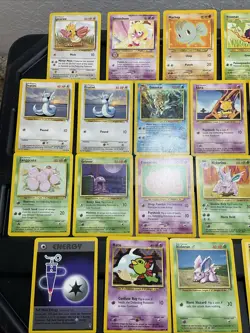 (30) Pokemon Card ALL VTG Lot Cards 1999 Neo Set Legendary Genesis Dratini Macho - Image 2