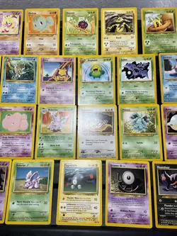 (30) Pokemon Card ALL VTG Lot Cards 1999 Neo Set Legendary Genesis Dratini Macho - Image 3