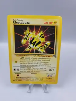 Pokemon WOTC Black Star Promo Card Electabuzz #2 Non Holo - Image 1