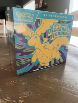Pokemon Elite Trainer Box Mega Evolution Ascended Heroes Dragonite TCG - Image 2