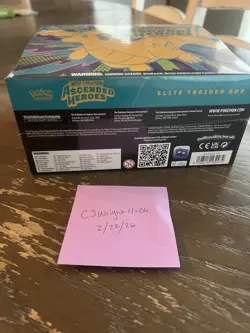 Pokemon Elite Trainer Box Mega Evolution Ascended Heroes Dragonite TCG - Image 3