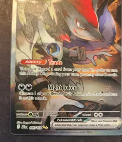 N's Zoroark ex 185/159 Journey Together SIR Pokemon TCG - Image 4