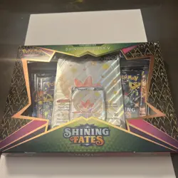 Pokemon TCG: Shining Fates Shiny Eldegoss V Collection NEW IN BOX/ SEALED 820650809828 - Image 1
