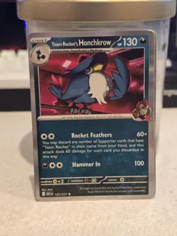 Team Rocket's Honchkrow 127/217 Holo - Ascended Heroes Pokemon Card - Image 1