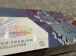 Pokemon TCG Prismatic Evolutions Super Premium Collection Box RIPPED WRAP - Image 2