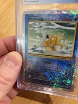 Pokemon 2002 Legendary Collection Reverse Holo Magikarp 52/110 graded 4.5 - Image 4
