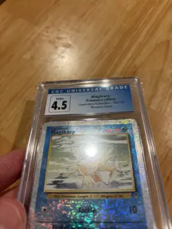 Pokemon 2002 Legendary Collection Reverse Holo Magikarp 52/110 graded 4.5 - Image 5