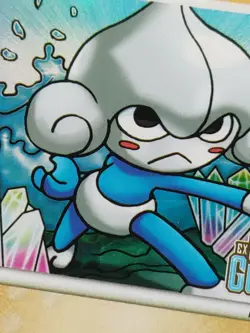 Pokemon TCG Meditite EX Crystal Guardians 56/100 Stamped Reverse Holo Common - Image 3