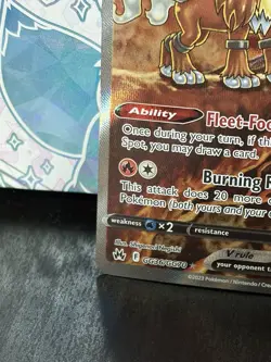 Pokemon Entei V Full Art Ultra Rare Crown Zenith GG36/GG70 230 HP - Image 4