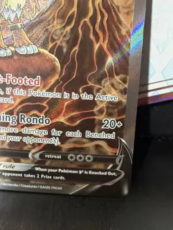 Pokemon Entei V Full Art Ultra Rare Crown Zenith GG36/GG70 230 HP - Image 5