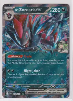 2025 Scarlet & Violet Series - Journey Together N's Zoroark ex Double Rare #98 - Image 1