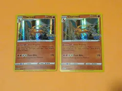Pokemon Go Sword & Shield Charizard 010/078 Holo Rare x2 - Image 1