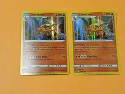 Pokemon Go Sword & Shield Charizard 010/078 Holo Rare x2 - Image 2