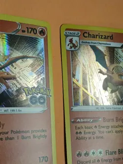 Pokemon Go Sword & Shield Charizard 010/078 Holo Rare x2 - Image 5