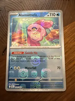 Pokemon TCG Alomomola (Master Ball Pattern) 024/086 Black Bolt - Image 1