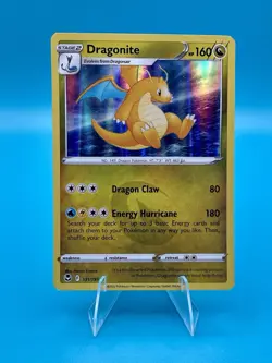 Pokemon TCG 2022 Dragonite 131/195 Silver Tempest Holo Rare LP - Image 1