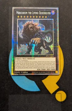 BPRO-EN084 Mercurium, the Living Quicksilver Starlight Rare 1st YuGiOh - Image 1