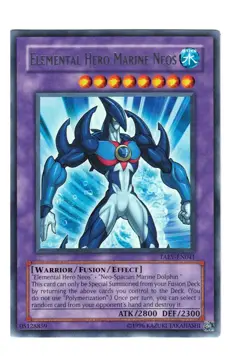 Yugioh- 1X Elemental Hero Marine Neos - Rare - Unlimited - TAEV-EN041 - NM - Image 1