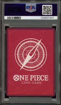One Piece CCG Monkey.D.Luffy Dodgers X One Piece Night EB02-010 PSA 10 Gem Mint - Image 2