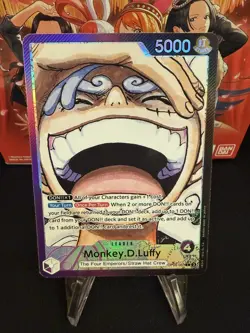 Monkey D. Luffy (Alt Art) OP09-061 L Emperors in the New World - ONE PIECE Card - Image 1