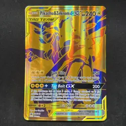 Pikachu & Zekrom GX SM248 Jumbo Cards Holo - Image 1