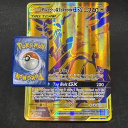 Pikachu & Zekrom GX SM248 Jumbo Cards Holo - Image 2