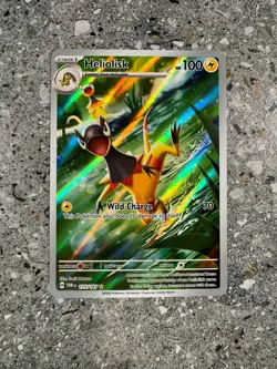 Pokemon TCG Cards Heliolisk 177/167 Twilight Masquerade Illustration Rare MINT - Image 1