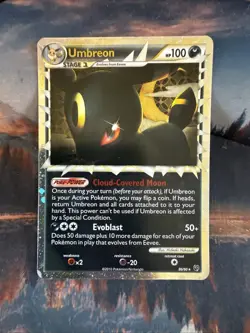 Pokemon TCG Umbreon Prime Undaunted Holo Card 86/90 Excellent Condition! - Image 1