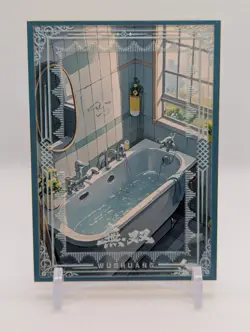 One Piece CCG Nami Bath 🛁 Tub Metal Card ! - Image 2