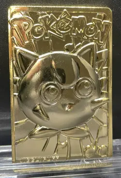 Jigglypuff 1999 Pokemon 23K Gold-Plated Burger King Nintendo Promo Trading Card - Image 2