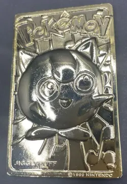 Jigglypuff 1999 Pokemon 23K Gold-Plated Burger King Nintendo Promo Trading Card - Image 5
