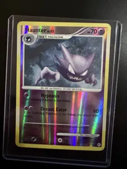 Pokemon TCG Haunter LV.32 Diamond & Pearl Holo Card 50/130 Near Mint 2007 - Image 1