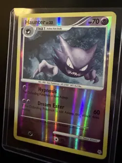 Pokemon TCG Haunter LV.32 Diamond & Pearl Holo Card 50/130 Near Mint 2007 - Image 2