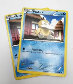 Psyduck 33/149 2x x2 Pokemon Card 2012 Boundaries Crossed LP - Image 1